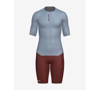 Santini Viper Short Sleeve Trisuit Bleu L Homme