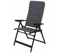 Trigano - Chaise de camping confortable - Fauteuil Matelasse R-Eco - Gris Gris