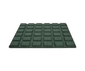 trigano jardin dalle amortissante 50 x 50 cm épaisseur 2,5cm - lot de 2 54100