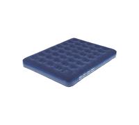 Trigano - Matelas gonflable 2 places - Matelas Velours Pompe Intégrée 2p - Bleu Bleu