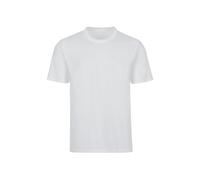 Trigema Deluxe - T-shirt - Homme, Blanc, Large (Taille fabricant: L)
