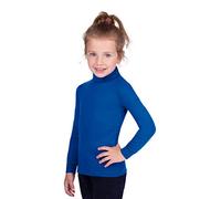 Trigema Filles Manches Longues Ski/Sport rolli Pull Femme, Bleu (Royal 049), 8-9 Ans