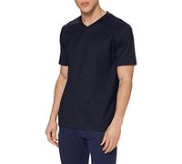 Trigema T-Shirt pour Homme, Bleu Marine, M