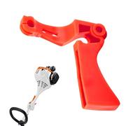 Trigger Handle, Throttle Control Part, Trimmer Replacement Lever, Garden Machine Supply, Grass Cutting Accessories, Hardware Equipment, Black Size Plus Easy Install Grip Support