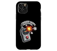 Trigger Happy Professional Funny Remote Fire Button Coque pour iPhone 11 Pro