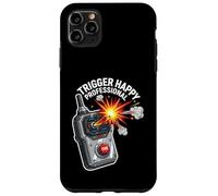 Trigger Happy Professional Funny Remote Fire Button Coque pour iPhone 11 Pro Max
