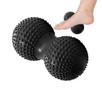 Trigger Point Massage Ball 6.5x6.5x13cm, Deep Tissue Back Roller, Neck and Fascia Roller, Muscle Massager for Release and