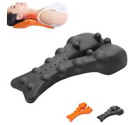 Trigger Point Massager, Ergonomic Handle, Neck Release Pressure Point Massage from Head to Shoulder Blade, Deep Muscle Relaxation, Durable (Black)