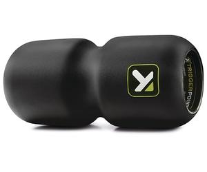 TriggerPoint Channel Foam Roller,33cm - Rouleau en Mousse EVA texturé pour Compression ciblée,mobilité et hydratation,Niveau 3 avec Canal,vidéos d'instruction gratuites,Orange/Noir