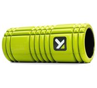 TriggerPoint GRID Foam Roller -Mousse multi-densité,compression ferme pour récupération musculaire,massage avant/après entraînement,noyau creux,approuvé par des pros,vidéos gratuites,33cm,citron vert