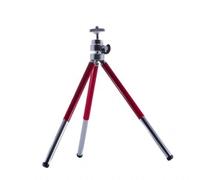 Triggertrap mini trépied de table rouge - réglable de 73 à 200 mm pour caméras vlog et lampes