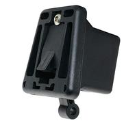 Trigo Aceoffix Support de sac de vélo pliable pour vélo Brompton Porte-bagages avant Bloc de pièces de vélo Accessoires de vélo Support de sac en plastique noir Support de guidon en plastique poli