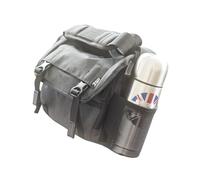 Trigo Mini Sacoche Frontale pour Appareil Photo Brompton/Sac de Batterie (Ortlieb O Bag Alternative) en Noir (Sac + Bloc Frontal)