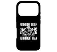 Trike Biker Trike Monter Mon Tricycle est Mon Plan de Retraite Coque pour iPhone 17 Pro