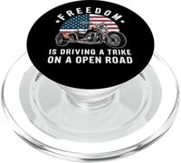 Triker Moto Trike Biker Citation Trois Roues Trikes PopSockets PopGrip pour MagSafe