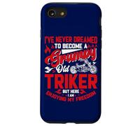 Trikes Old Triker Funny Moto Trois Roues Moto Coque pour iPhone SE (2020) / 7/8