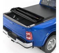 TRIL GEAR Housse souple pour tonneau de camion 4 plis de 2 m/2 m, compatible avec Ram 1500 03-23 Ram 2500 3500 02-23 sans boîte Ram
