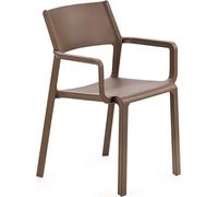 Nardi Chaise avec accoudoirs Trill - tabacco