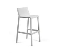 Tabouret de Jardin 4 Pieds Empilable Sans Accoudoirs Nardi Trill Stool 40350.00.000 Bianco