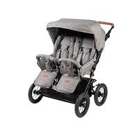 Trille- Beba Twin Prams - Grey Melange