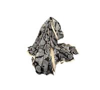 Trillion London® Collection de printemps | Foulard en soie pour femme | Foulard de cou légère | Châle | Convient pour tous les jours | Voyage et cadeau | Finition douce | Taille : 180 x 90 cm, 180 *