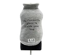 Trilly Tutti Brilli Oriane Sweat avec intérieur en Peluche et Application Thermique en Vinyle, Rose - 1 Produit