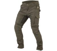 Trilobite Acid Scrambler Doublelayer Jeans de moto, Kaki, Taille 42/32