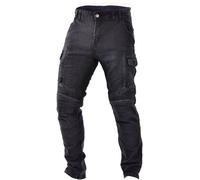 Trilobite Acid Scrambler Doublelayer Jeans de moto, noir, Taille 40/32