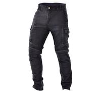 Trilobite Acid Scrambler Jeans moto, noir, taille 30 32