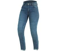 Trilobite Downtown Jeans moto pour dames, bleu, Taille 26/34