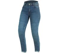 Trilobite Downtown Jeans moto pour dames, bleu, Taille 32/34