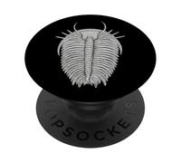 Trilobite Fossil Ventral View Scientific Paléontology Art PopSockets PopGrip Adhésif