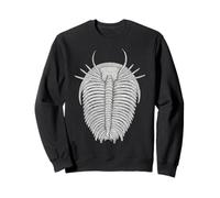 Trilobite Fossil Ventral View Scientific Paléontology Art Sweatshirt