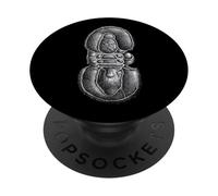 Trilobite Fossile Ancien Arthropode Marin Paléontologie Art PopSockets PopGrip Adhésif