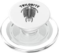 Trilobite fossile Ancien arthropode Vue Dorsale Paléontologie PopSockets PopGrip pour MagSafe