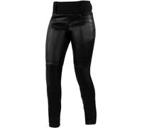 Trilobite Ladies Leggings en cuir de moto, noir, taille 30 32 pour femmes