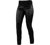 Trilobite Ladies Leggings en cuir de moto, noir, Taille 36/32