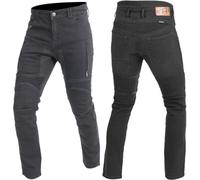 Trilobite Parado Black Monolayer Slim Jeans de moto, noir, 34/30