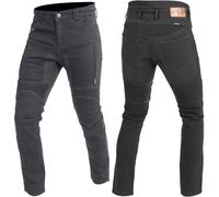 Trilobite Parado Black Monolayer Slim Jeans de moto, noir, taille 34 46
