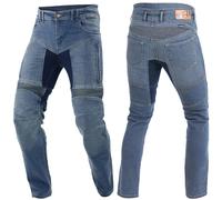 Trilobite Parado Blue Monolayer Slim Jeans de moto, bleu, Taille 40/34
