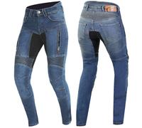 Trilobite Parado Blue Skinny Jeans de moto pour dames, bleu, Taille 34/32