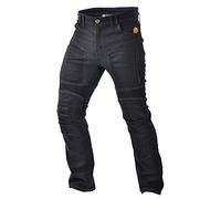 Trilobite Parado Coupe régulier Pantalons de Moto Homme Jeans de Moto, Protections CE Niveau 2 pour Les Genoux et Les Hanches, Noir, Long, 30