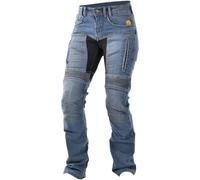 Trilobite Parado Doublelayer Jeans de moto pour femmes, bleu, taille 32