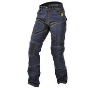 Trilobite PROBUT X-FACTOR Pantalons de Moto Homme Jeans de Moto Toutes les saisons, Protections CE niveau 2 pour les Genoux et les Hanches, Bleu, 32