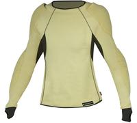 Trilobite Skintec, chemise fonctionnelle pour femmes M Jaune/Noir Jaune/Noir
