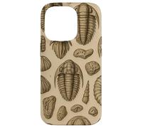 Trilobites Fossils and Rocks Pattern for Fossil Hunters Coque pour iPhone 14 Pro