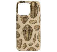 Trilobites Fossils and Rocks Pattern for Fossil Hunters Coque pour iPhone 15 Pro Max