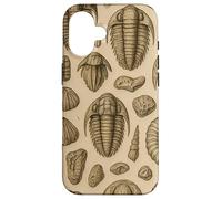 Trilobites Fossils and Rocks Pattern for Fossil Hunters Coque pour iPhone 16