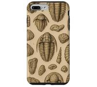 Trilobites Fossils and Rocks Pattern for Fossil Hunters Coque pour iPhone 7 Plus/8 Plus