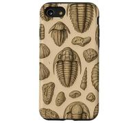 Trilobites Fossils and Rocks Pattern for Fossil Hunters Coque pour iPhone SE (2020) / 7/8